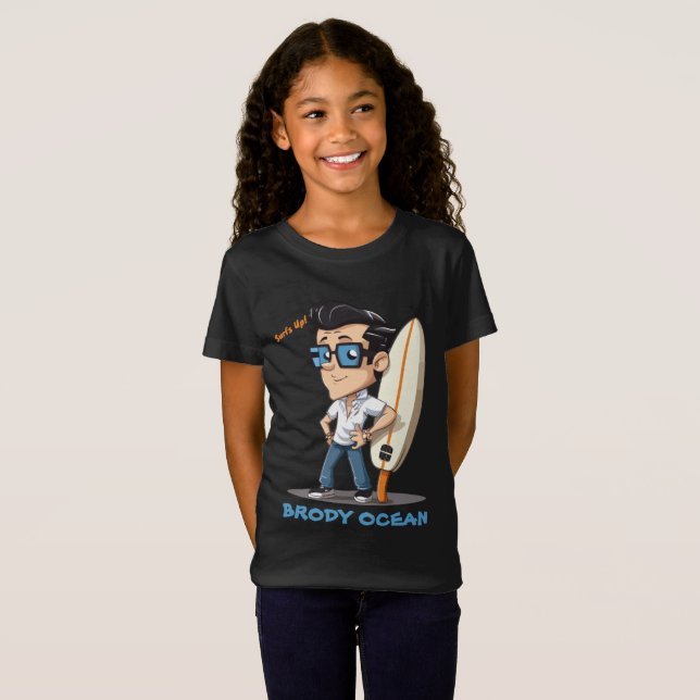 Camiseta Brody Ocean Wavecrest (Anverso completo)
