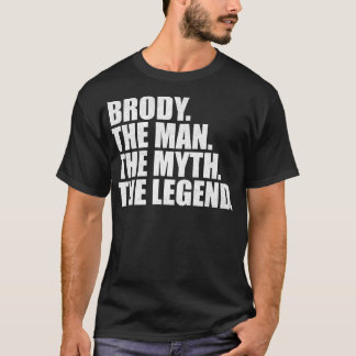 Camiseta BrodyBrody Nombre Brody Nombre dado nombre