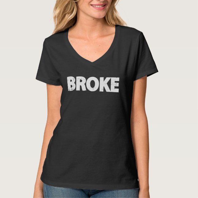 Camiseta Broke (Anverso)