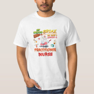 Camiseta Broke Así Que Me Convertí En Una Enfermera