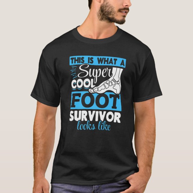 Camiseta Broken Ankle Operation Foot Surgery   (Anverso)
