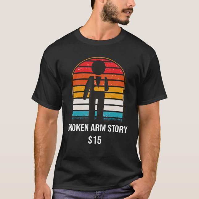 Camiseta Broken Arm Story 15 Broken Bone (Anverso)