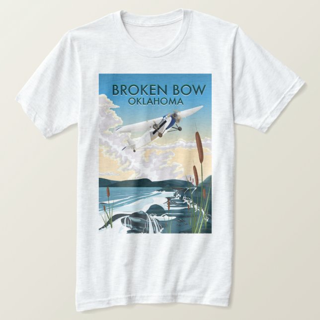 Camiseta Broken Bow Oklahoma (Anverso del diseño)