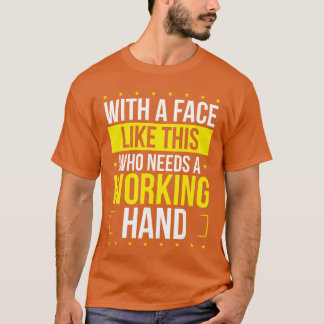 Camiseta Broken Hand Survivor Funny Hand Broken Surgery Hum