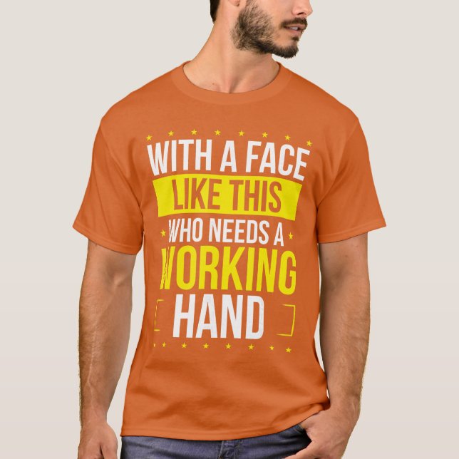 Camiseta Broken Hand Survivor Funny Hand Broken Surgery Hum (Anverso)