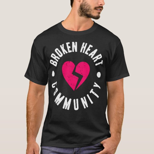 Camiseta Broken heart community (Anverso)
