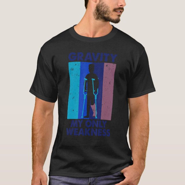 Camiseta Broken Leg For Men Women Ankle Knee Foot Surging (Anverso)