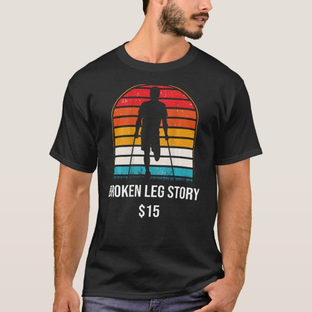 Camiseta Broken Leg Story 15 BACKPRINT Broken Bone (Anverso)