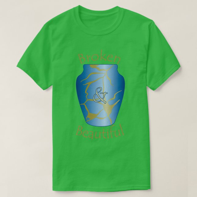 Camiseta Broken y Beautiful (Diseño del anverso)