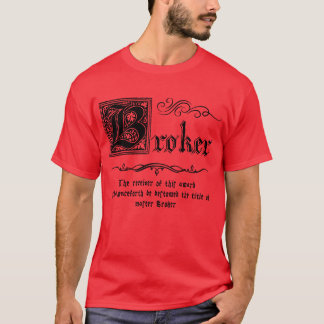 Camiseta Broker maestro medieval