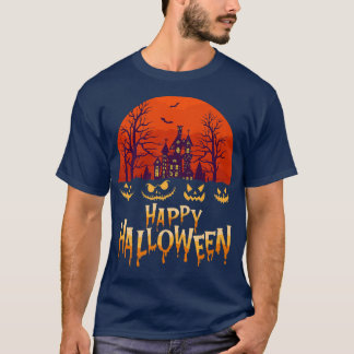 Camiseta Broma de diseño de Halloween de Scary grabada para