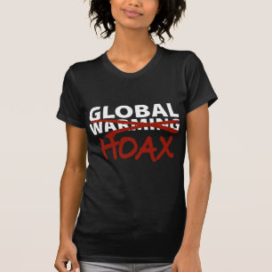 Camiseta Broma del calentamiento del planeta