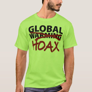 Camiseta Broma del calentamiento del planeta
