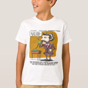 Camiseta Broma divertida de Rick London con el teléfono de 