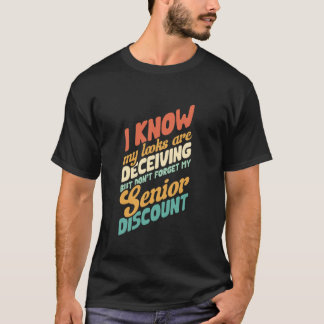 Camiseta Broma Sarcasmo No Olvides Mi Descuento De Tercera