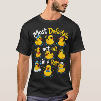 Camiseta Broma Sarcástica Totalmente No En Fila