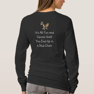 Camiseta Broma y rubia - Humor - Logo blanco