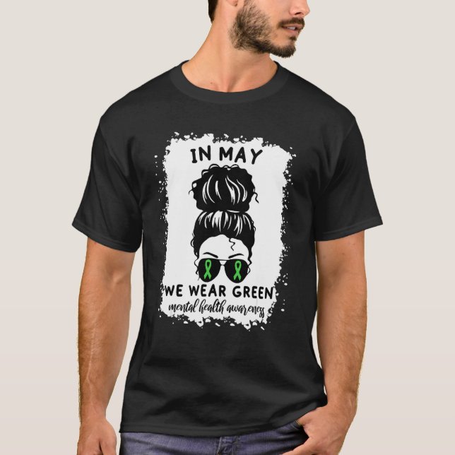 Camiseta Bromeante Bun En Mayo Usamos Conciencia De Salud M (Anverso)