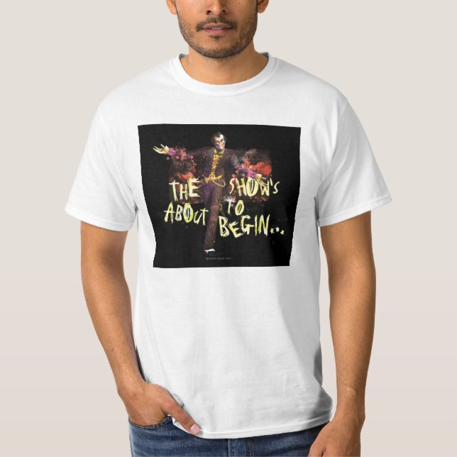 Camiseta Bromista - El show está a punto de comenzar � (Anverso)