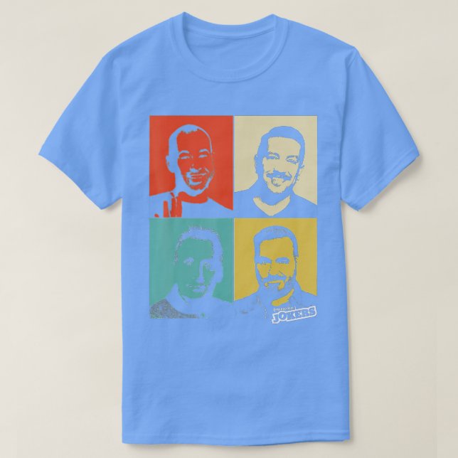 Camiseta Bromistas imprácticos estilo retro vintage (Diseño del anverso)