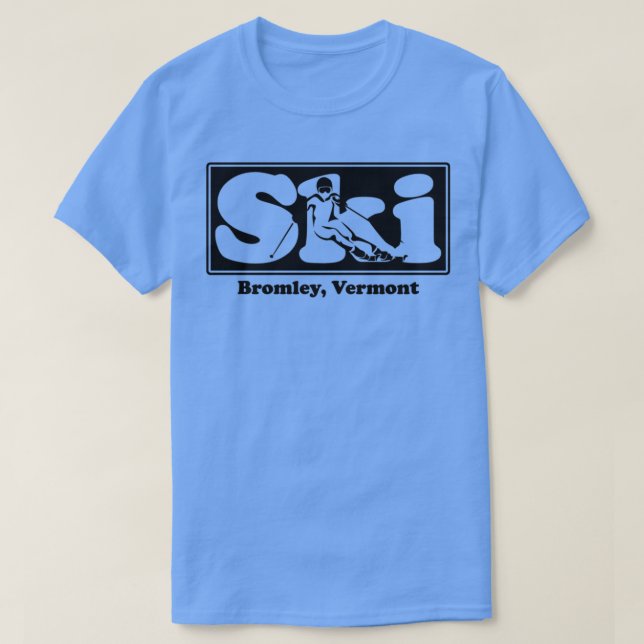 Camiseta Bromley Vermont SKI Graphic for Skiing your favori (Diseño del anverso)