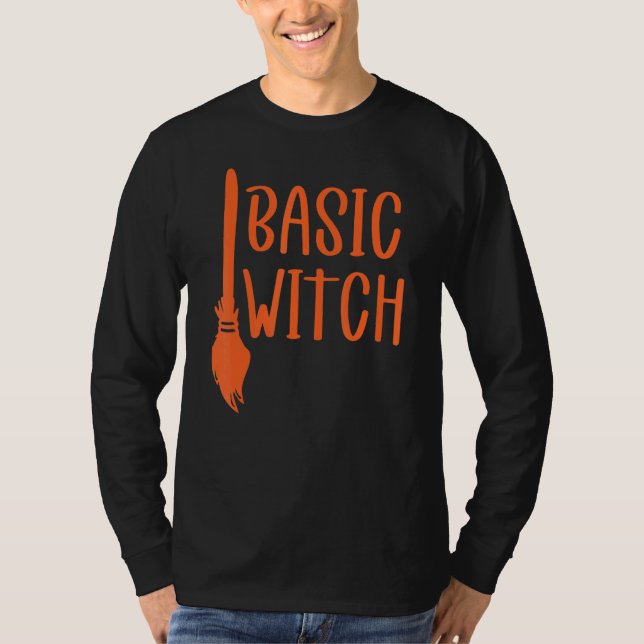 Camiseta Bromstick de bruja básico 2 (Anverso)
