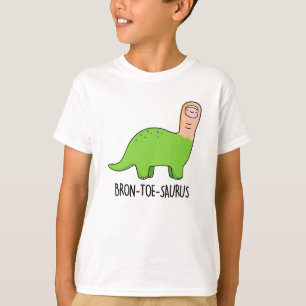 Camiseta Bron-toe-saurus Cute Brontosaurus Pun