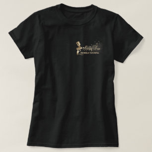 Camiseta Bronceado con spray de pintura Brown Dot