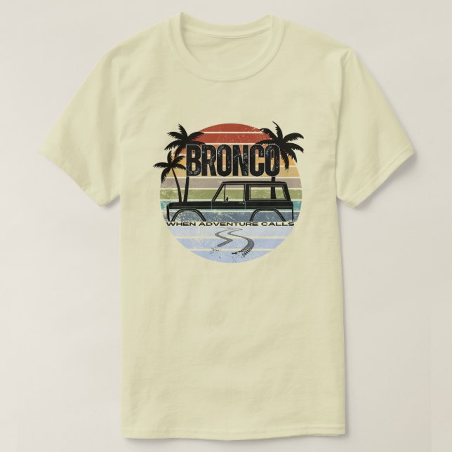 Camiseta Bronco Adventure (Diseño del anverso)