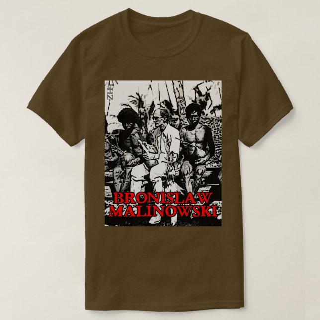 Camiseta Bronislaw Malinowski (Diseño del anverso)