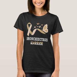 Camiseta Bronquiectasis Conciencia Pearl Ribbon Warrior But