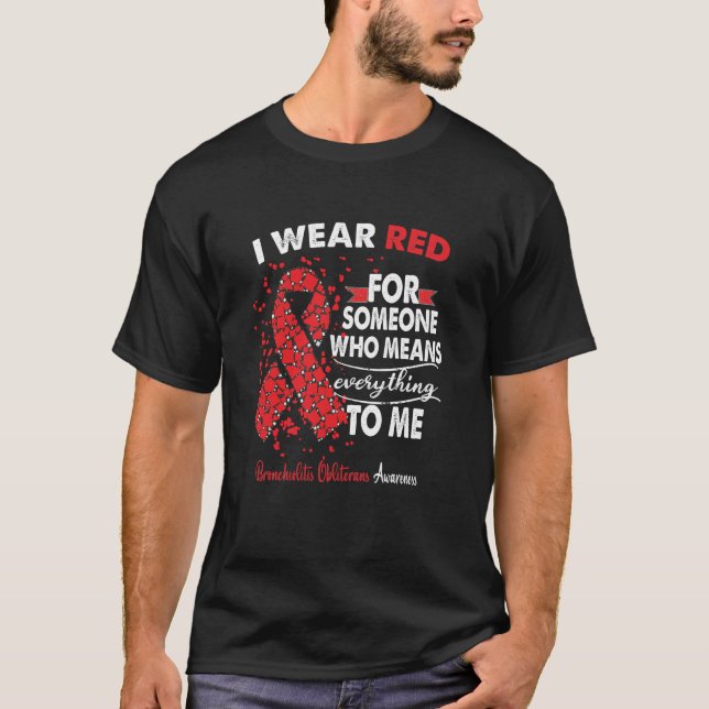 Camiseta Bronquiolitis Obliterantes Concienciación Apoyo a  (Anverso)