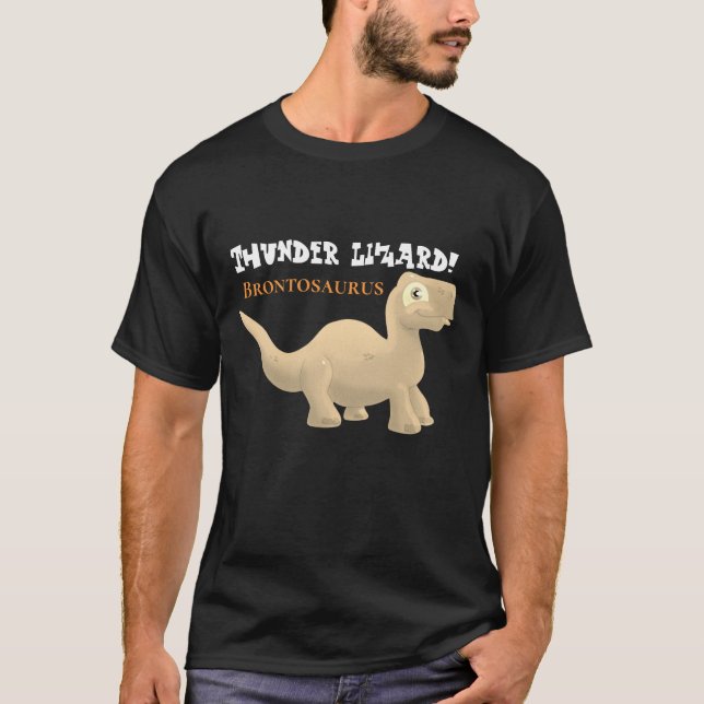 Camiseta Brontosauro: Lizard trueno (Anverso)