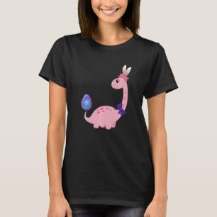 Camiseta Brontosaurus Bunny Ears Egg Easter Day Dinosaur Di