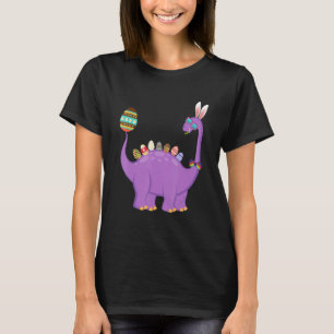 Camiseta Brontosaurus Bunny Ears Egg Easter Day Dinosaur Di