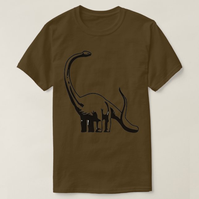 Camiseta Brontosaurus Pocket Print (Diseño del anverso)