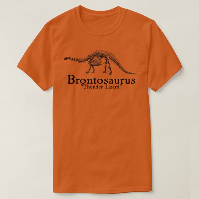 Camiseta Brontosaurus Thunder (Diseño del anverso)