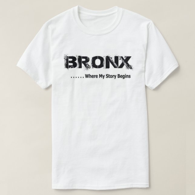 Camiseta Bronx (Diseño del anverso)