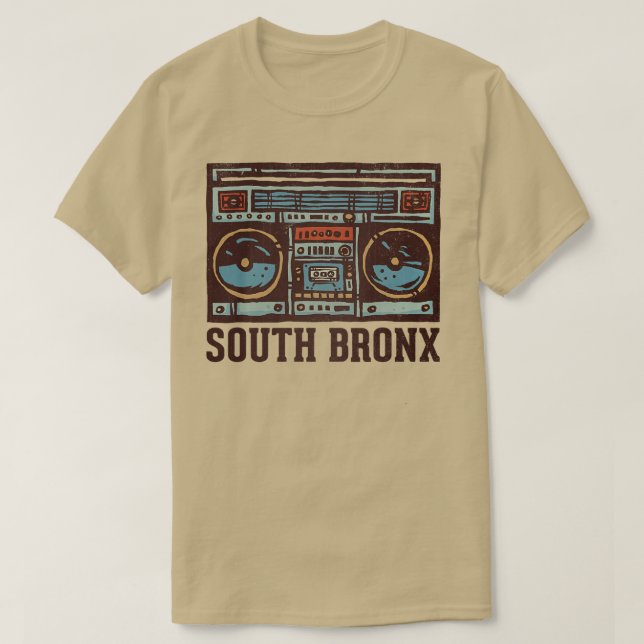 Camiseta Bronx del Sur (Diseño del anverso)