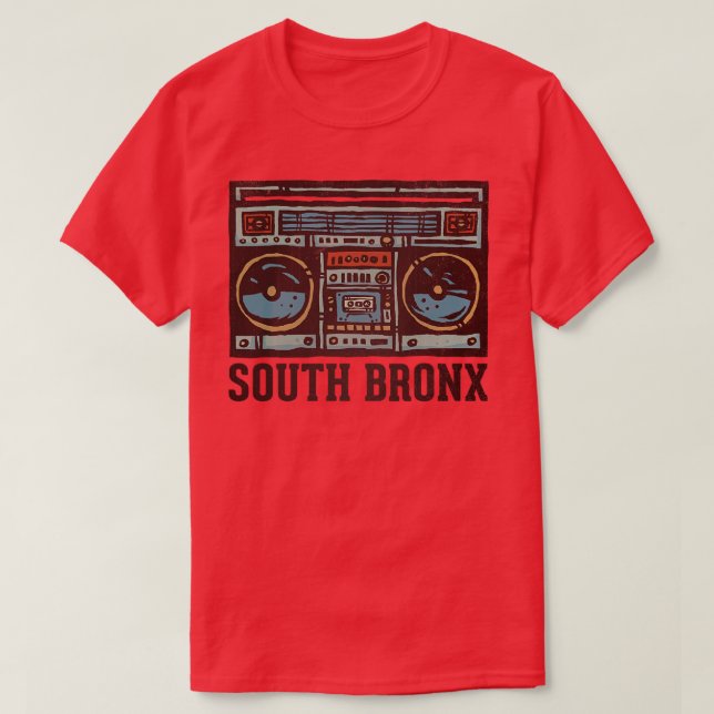 Camiseta Bronx del Sur (Diseño del anverso)