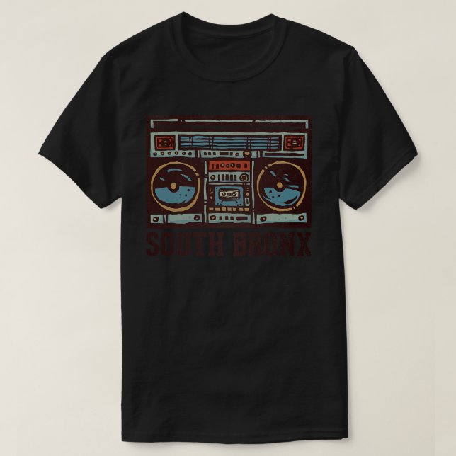 Camiseta Bronx del Sur (Diseño del anverso)