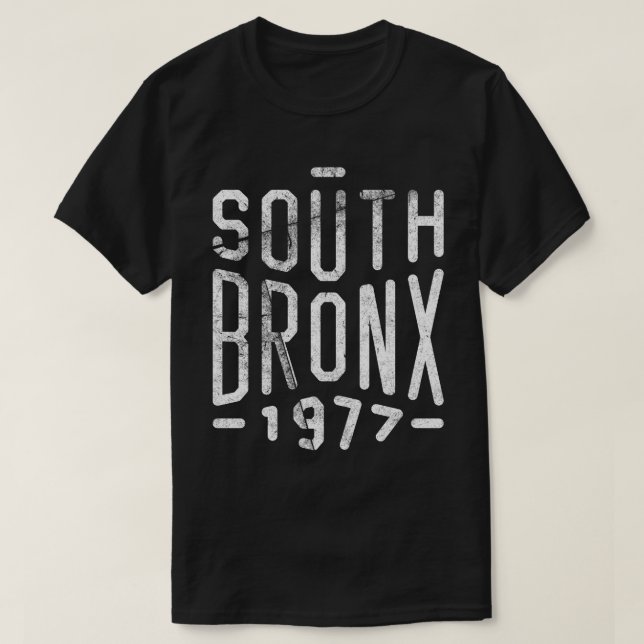 Camiseta Bronx del sur 1977 (Diseño del anverso)