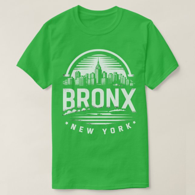 Camiseta Bronx New York Retro (Diseño del anverso)