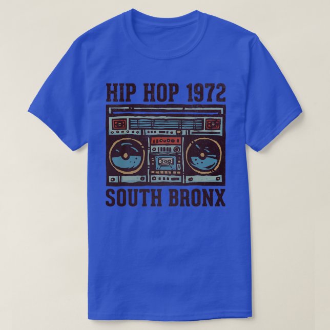 Camiseta Bronx Sur 1972 (Diseño del anverso)