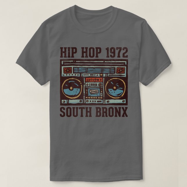 Camiseta Bronx Sur 1972 (Diseño del anverso)