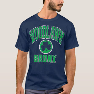 Camiseta Bronx Woodlawn Estilo NY Varsity Shamrock Green