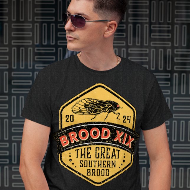 Camiseta Brood XIX Cicadas Great Southern Brood Grunge (Subido por el creador)