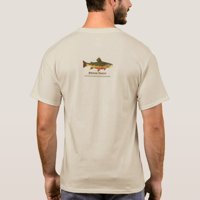 Camiseta Brook Trout, latín (Reverso)