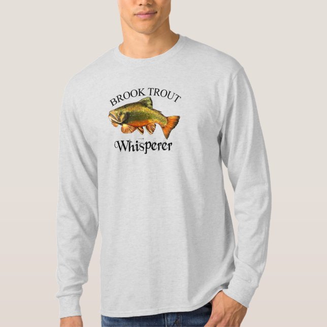 Camiseta Brook Trout Whisperer Light Long Sleeve (Anverso)