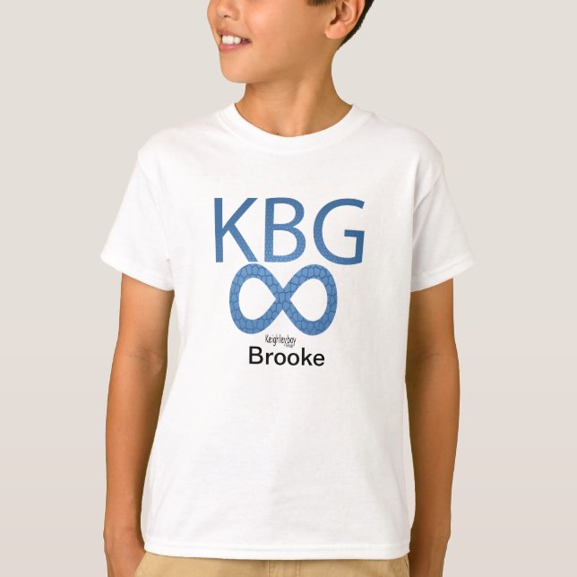 Camiseta Brooke KBG Kids Ringer T-Shirt (Anverso)